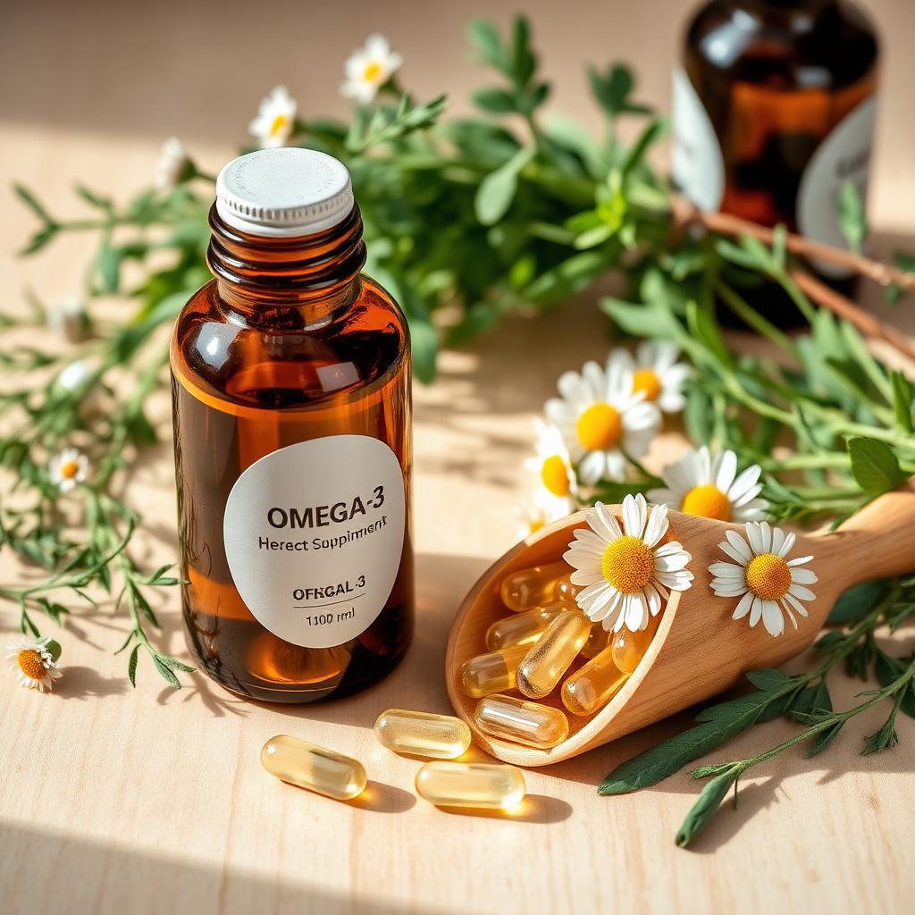 Natural supplements and herbs for integrative mental health support