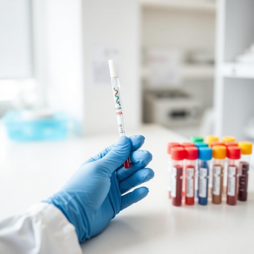 Pharmacogenomic saliva test kit and clinical lab tubes for psychiatric care